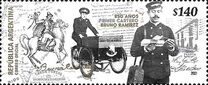 [The 250th Anniversary of the First Appointed Argentine Postman, Bruno Ramirez, type EEH]