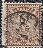 [Carta y cuerno postal. 19 “Perlas" en el marco superior., tipo V]