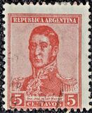 [General José Francisco de San Martín, 1778-1850, type CJ5]