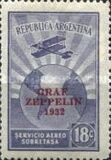 [The Second South American Route of the Graf Zeppelin Airship - Overprinted "GRAF - ZEPPELIN - 1932", type DQ1]