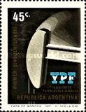 [The 50th Anniversary of the State Oilfields, Y.P.F., Tip AER]