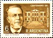 [The 100th Anniversary of the Guillermo Rawson Hospital, Tip ZR]