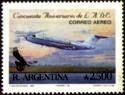 [Airmail - The 50th Anniversary of LADE, Airline, Tüüp BOX]