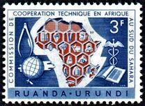 [The 10th Anniversary of The Commission for Technical Co-Operation in Africa, type CG]