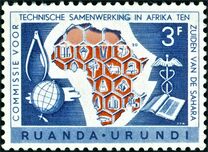 [The 10th Anniversary of The Commission for Technical Co-Operation in Africa, type CF]