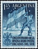 [The 50th Anniversary of the Argentine P.O. in South Orkneys, प्रकार MY]