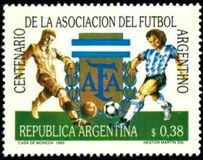 [The 100th Anniversary of the Argentine Football Association, type BTR]