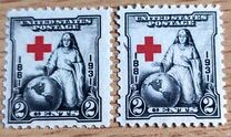[The 50th Anniversary of the American Red Cross Society, type HU]