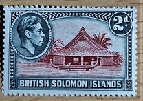 [Portrait of King George VI and Local Motives, тип J]