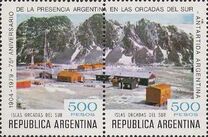 [The 75th Anniversary of the Argentine Presence in South Orkneys & the 150th Anniversary of the Political and Military Command for the Malvinas, typ ATE]
