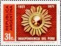 [The 150th Anniversary of the Peruvian Independence, tegund ADY]