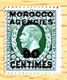 [Great Britain Postage Stamps Overprinted & Surcharged, type D]