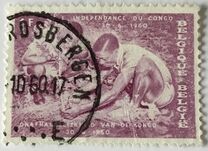 [In memorial of Congo's independence, տեսակ YE]