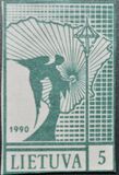 [Definitive Issue - Angel and Map, tegund DA]