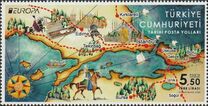 [EUROPA Stamps - Ancient Postal Routes, type FML]