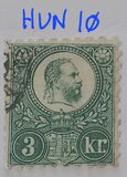 [King Franz Joseph - Engraved, type A10]