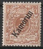 [German Stamps Overprinted "Kamerun", type A2]