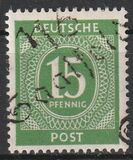 [Joint Allied Occupation Zones Stamps Handstamped, type A5]