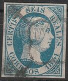[Queen Isabella II - Looking Right, type E2]