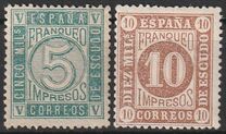 [Newspaper Stamps, tip AB]
