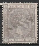[King Alfonso XII - Blue Framed Numbers on Backside, 1-100 on each sheet, type AN1]