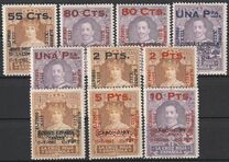 [Postage Stamps from Spanish Marocco, Tanger, Guinea, Cape Jubi & Spanish Sahara - Overprinted and Surcharged, 类型 BW]