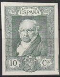[The 100th Anniversary of the Death of Francisco de Goya, 1746-1828 - Inscription "1746 - CORREOS ESPANA - 1828", Typ CO3]