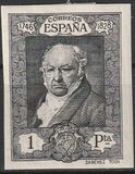[The 100th Anniversary of the Death of Francisco de Goya, 1746-1828 - Inscription "1746 - CORREOS ESPANA - 1828", Typ CO10]