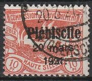 [No. 16-26 Overprinted "Plébiscite 20 mars 1921.", タイプ E]