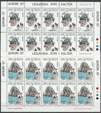 [EUROPA Stamps - Tales and Legends - "The Azurian Eye", type BUU]