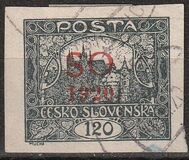 [Czeshoslovakian Postage Stamps Overprinted "SO 1920", τύπος A16]