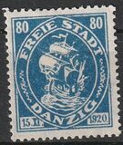 [Proclamation of the Free City of Danzig - Cog (Armed Merchant Ship), Вид Q7]
