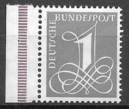[Freimarke: Ziffernzeichnung, Typ BW2]