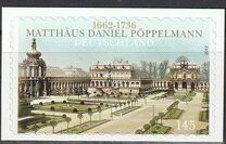 [The 350th Anniversary of the Birth of Matthäus Daniel Pöppelmann, 1662-1736, type CUS]