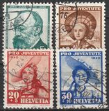 [Pro Juventute - Gottfried Keller - Costumes, प्रकार NY]