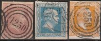 [King Friedrich Wilhelm IV. Smooth Background, Typhographed, प्रकार B]