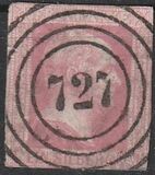 [King Friedrich Wilhelm IV. Smooth Background, Typhographed, प्रकार B]