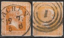 [King Friedrich Wilhelm IV. Smooth Background, Typhographed, प्रकार B4]