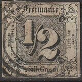 [Value Stamps - Black Print on Colored Paper, type A2]