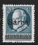 [Bavaria Postage Stamps Overprinted "SARRE", тип C3]