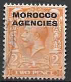 [Great Britain Postage Stamps Overprinted "MOROCCO AGENCIES", type I3]
