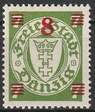 [Overprints on Coat of Arms, type BH1]