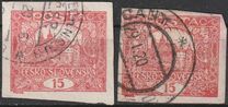 [Definitives - No Plant Above "ČESKO-SLOVENSKÁ", type I4]