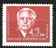 [President Wilhelm Pieck - New Watermark, type J4]