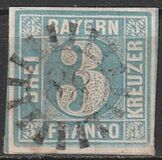 [No. 2 from New Plates - Greyish to Greenish Blue Colors, Typ B3]