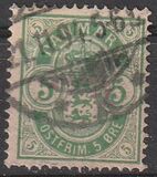 [Coat of Arms - Large Corner Numbers, نوع I]