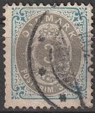 [Royal Emblem - New Drawing - Value in "ØRE" - Different Perforation, tip G17]