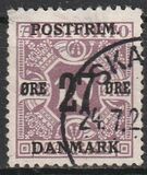 [Newspaper Postage Due Stamps Surcharged, type W4]