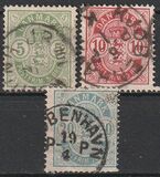 [Coat of Arms - Large Corner Numbers, نوع I]