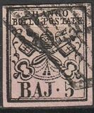 [Coat of Arms - Black Print on Colored Paper, type F]